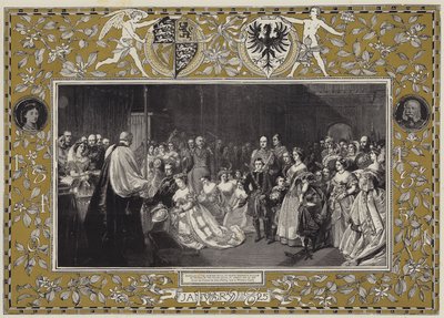 Marriage of the Princess Royal to Prince Frederick William of Prussia, in the Chapel Royal, St James